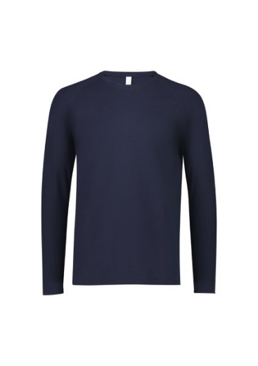 Picture of Bizcare Mens Performance Cotton Long Sleeve Tee